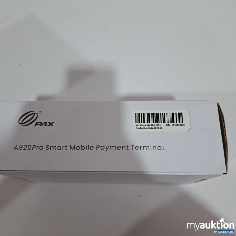Artikel Nr. 433201 Artikel Nr. 433201: Pax Technology Limited A920Pro Smart Mobile Payment Terminal