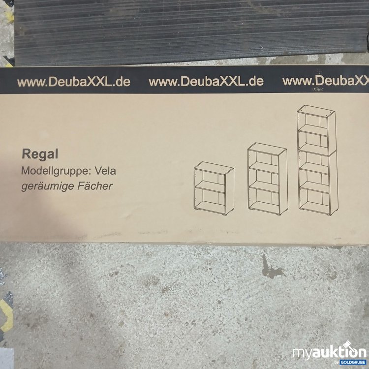 Artikel Nr. 440201: Deuba XXL Casaria Regal Vela geräumige Fächer 