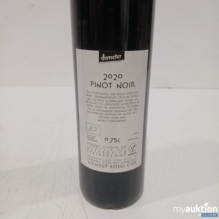 Artikel Nr. 472201: KÖGL Pinot Noir Rotwein 0,75 l