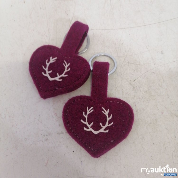 Artikel Nr. 719201: Lana Green Filz Schlüsselanhänger 2 Stück