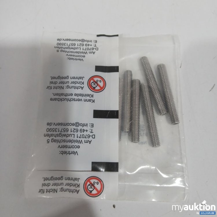 Artikel Nr. 893201: SECCARO Gewindestift M6 x 40 mm Edelstahl V2A DIN 913/ISO 4026