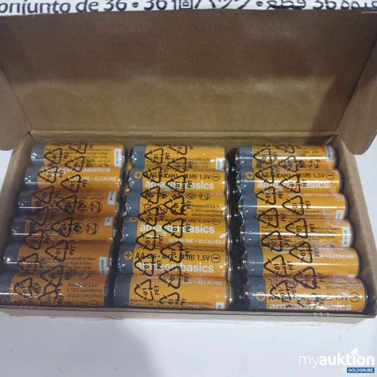 Artikel Nr. 898201 Artikel Nr. 898201: Amazon basics AA High Performance Alkaline Batteries 36Pack