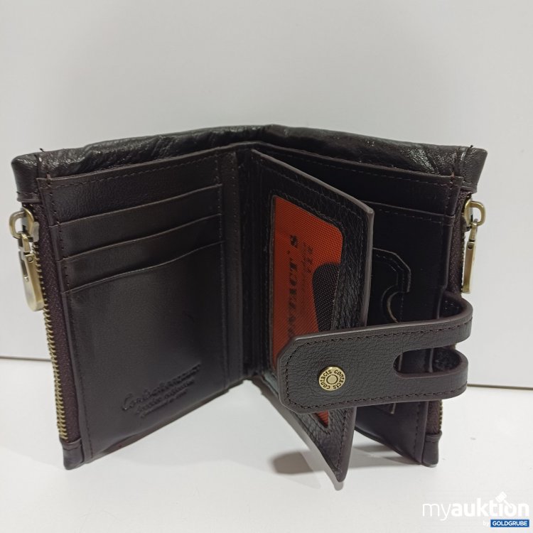 Artikel Nr. 899201: CONTACT'S Geldbörse dunkelbraun, ca.12x9,5cm