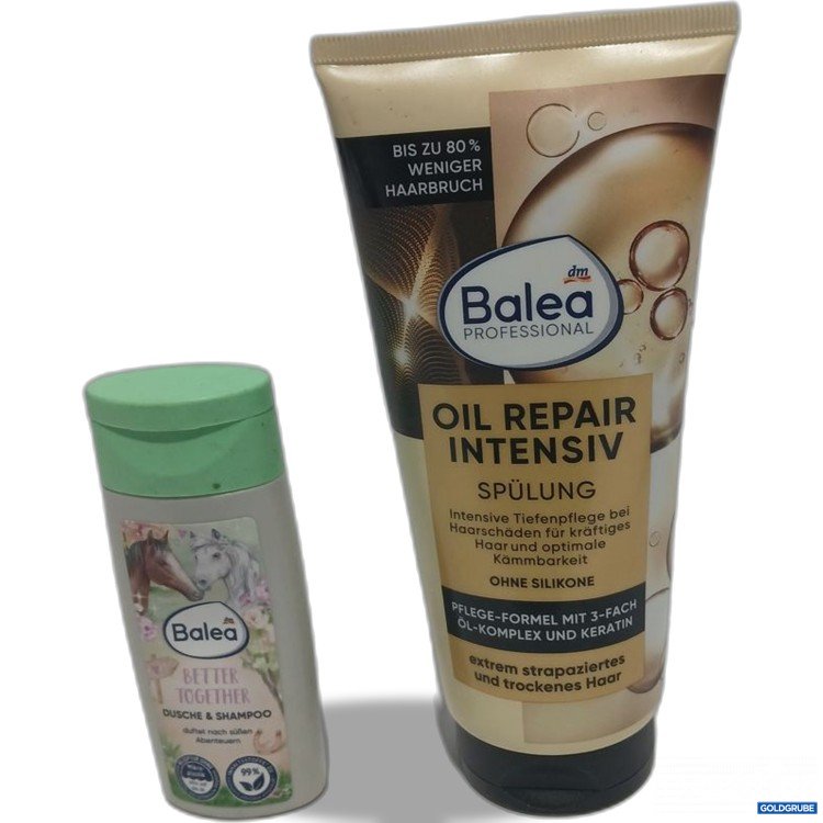 Artikel Nr. 904201: Balea Oil Repair Intensiv Spülung 200ml 
Shampoo 50ml