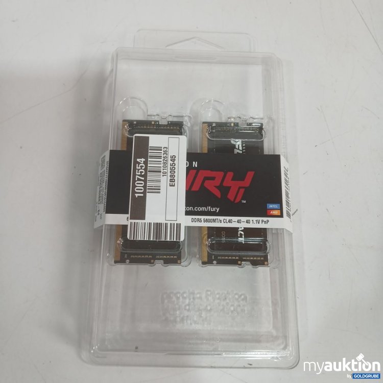 Artikel Nr. 919201: HyperX Fury DDR4 5600MT/s CL40 2x8GB