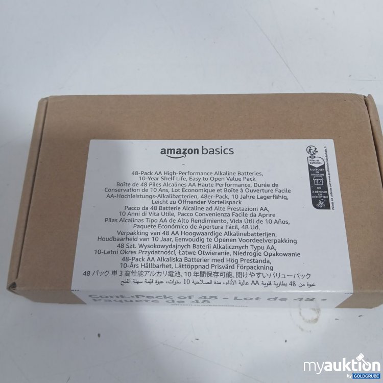 Artikel Nr. 920201: amazon basics Alkaline Batterien AA 48er Pack