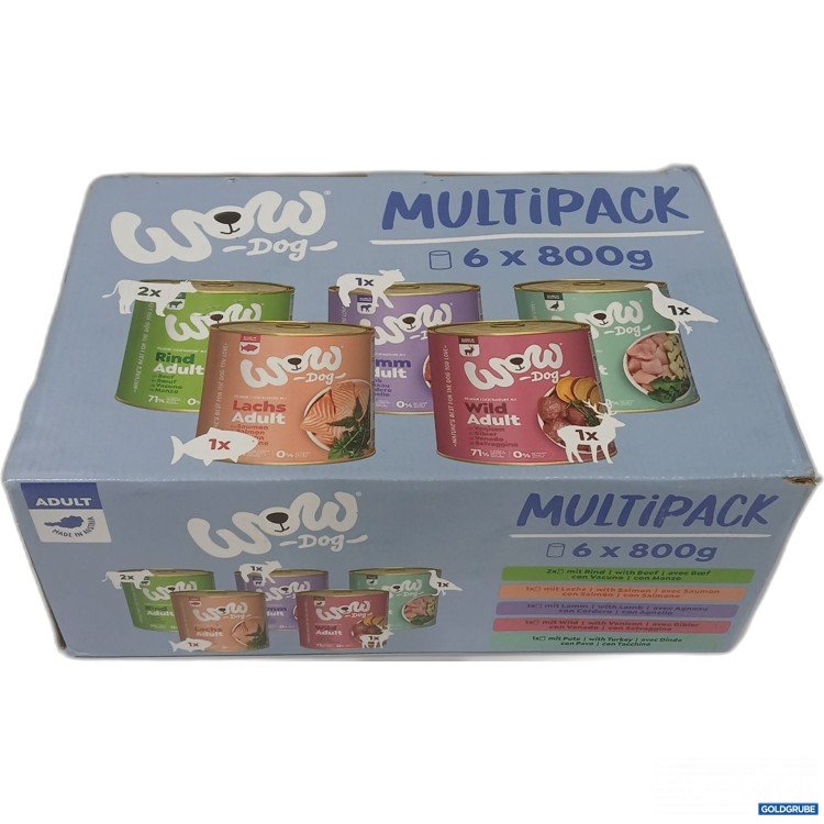 Artikel Nr. 973201: Wow Dog Multipack 6×800g