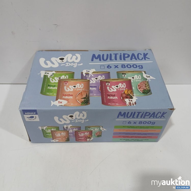 Artikel Nr. 973201: Wow Dog Multipack 6×800g