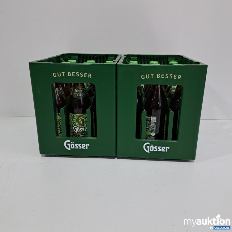 Artikel Nr. 361202 Artikel Nr. 361202: Gösser Biostoff Lager je 330ml