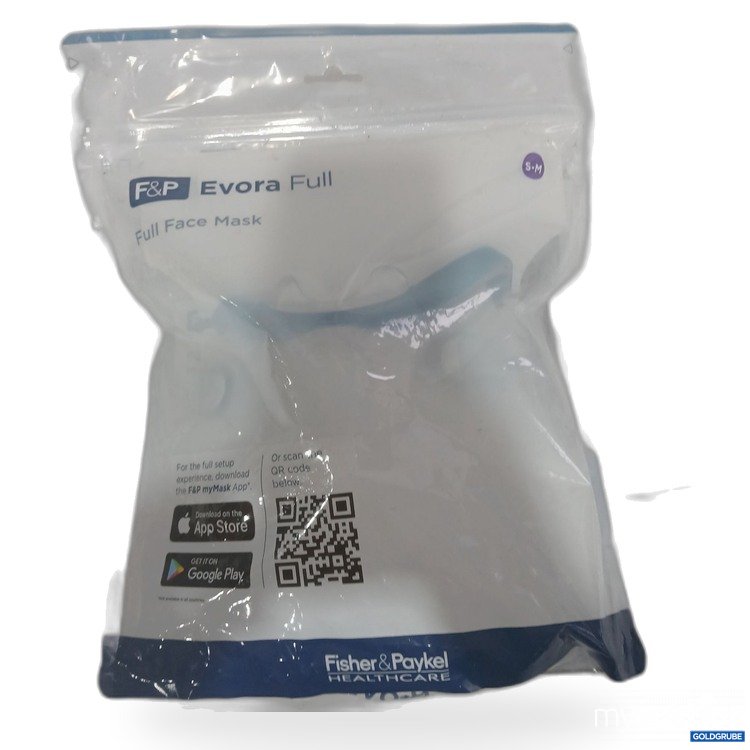 Artikel Nr. 444202 Artikel Nr. 444202: F&P Evora Full , Full Face Mask, S-M