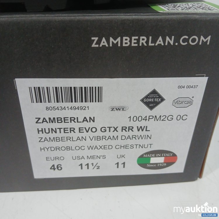 Artikel Nr. 446202 Artikel Nr. 446202: Zamberlen Stiefel Hunter EVO GTX RR WL