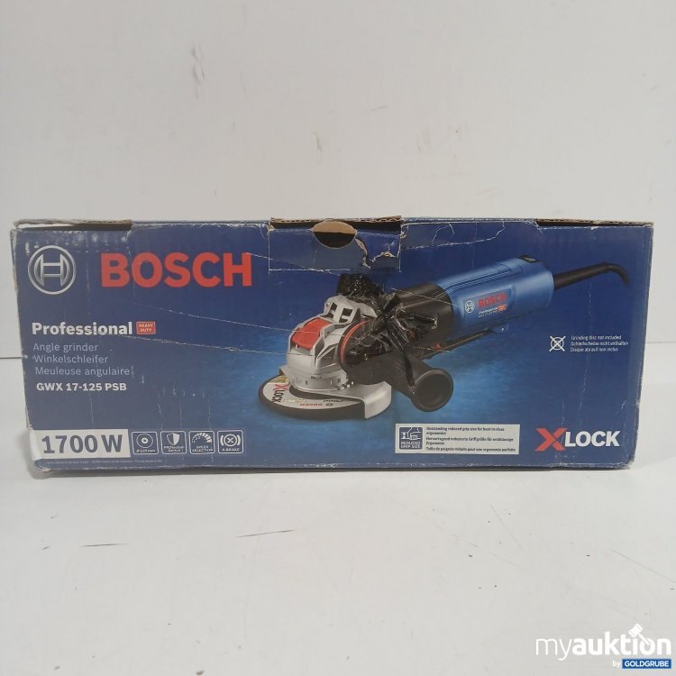Artikel Nr. 465202 Artikel Nr. 465202: Bosch Professional Winkelschleifer GWX 17-125 PSB 1700 W