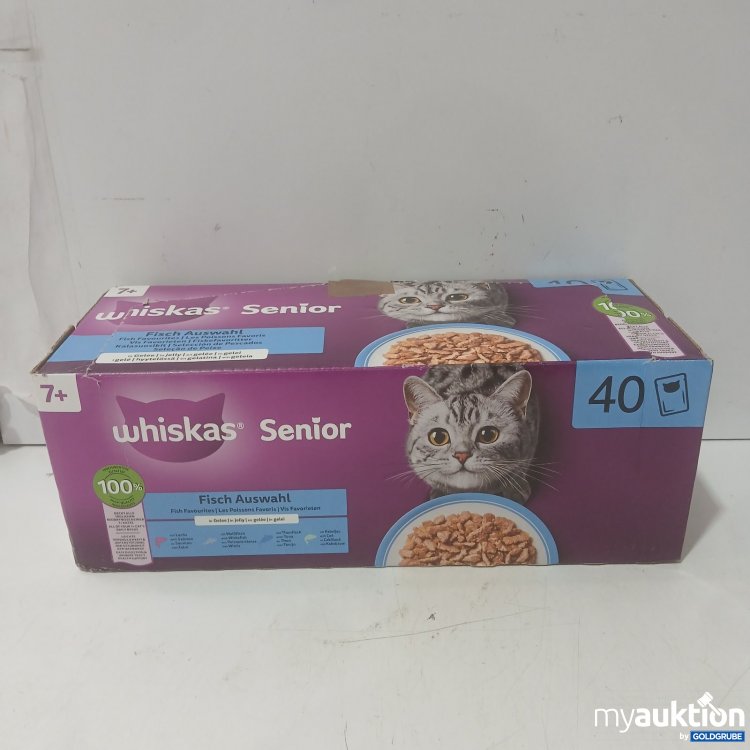 Artikel Nr. 468202 Artikel Nr. 468202: whiskas Senior Fisch Auswahl Katzenfutter