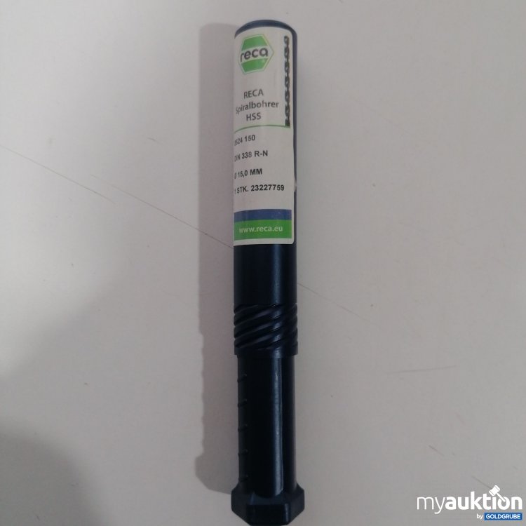 Artikel Nr. 522202: Reca Spiralbohrer HSS 15mm  23227759