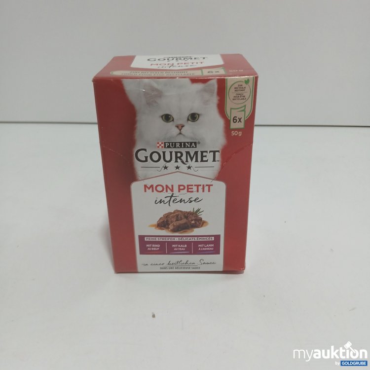 Artikel Nr. 826202 Artikel Nr. 826202: Gourmet Mon Petit intense Rind 6x50g