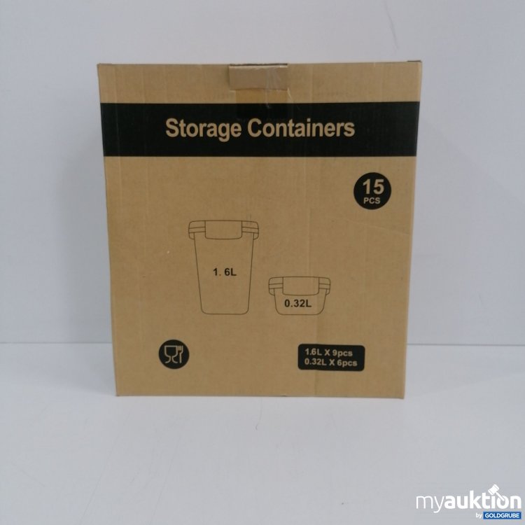 Artikel Nr. 833202 Artikel Nr. 833202: Storage Containers 1.6L x 9Stk., 0.32L x 6 Stk.