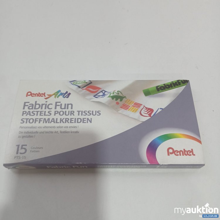 Artikel Nr. 857202 Artikel Nr. 857202: Pentel Arts Fabric Fun Pastels 15 Farben