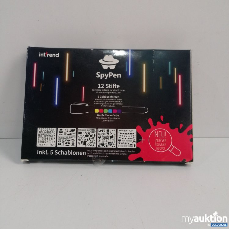 Artikel Nr. 860202 Artikel Nr. 860202: Intrend Spy Pen 12 Stifte