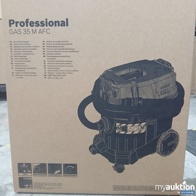 Artikel Nr. 865202: Bosch Professional GAS 35 M AFC Nass/Trockensauger 