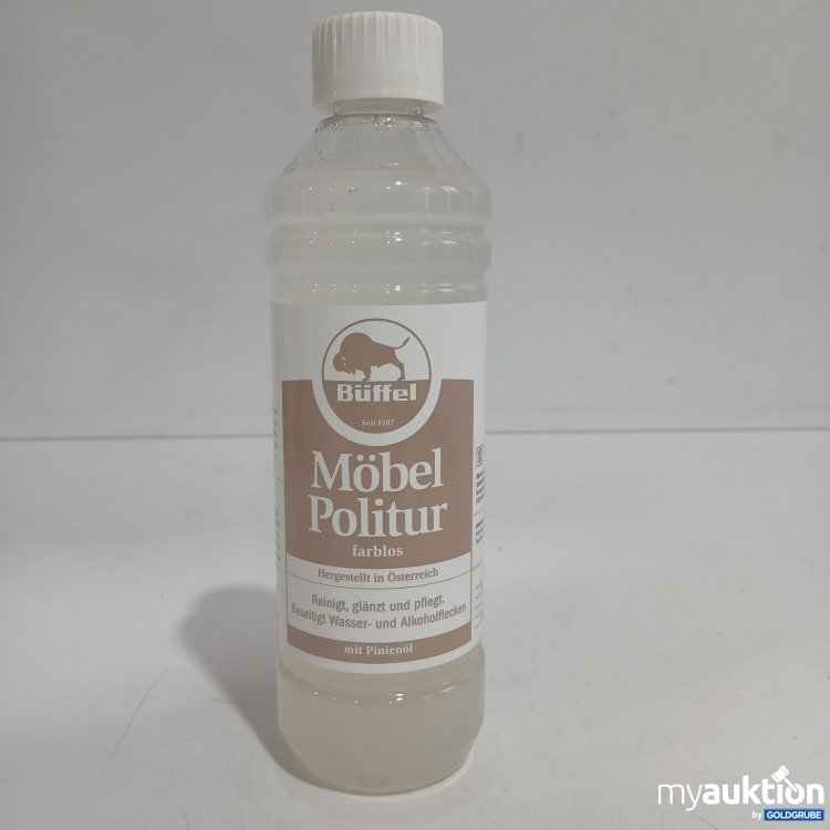Artikel Nr. 876202 Artikel Nr. 876202: Büffel Möbel Politur farblos 500ml