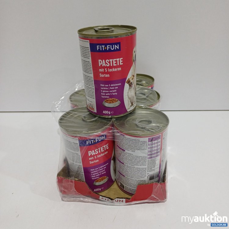 Artikel Nr. 897202 Artikel Nr. 897202: Fit+Fun Hundefutter 6x400g