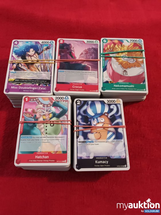 Artikel Nr. 907202: 500 One Piece Sammelkarten 