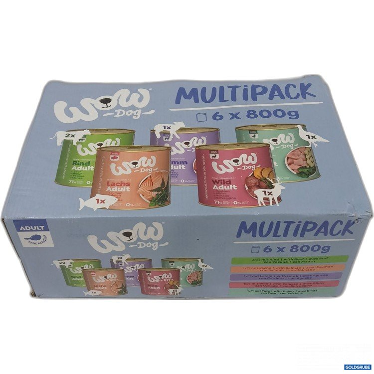 Artikel Nr. 973202: Wow Dog Multipack 6×800g