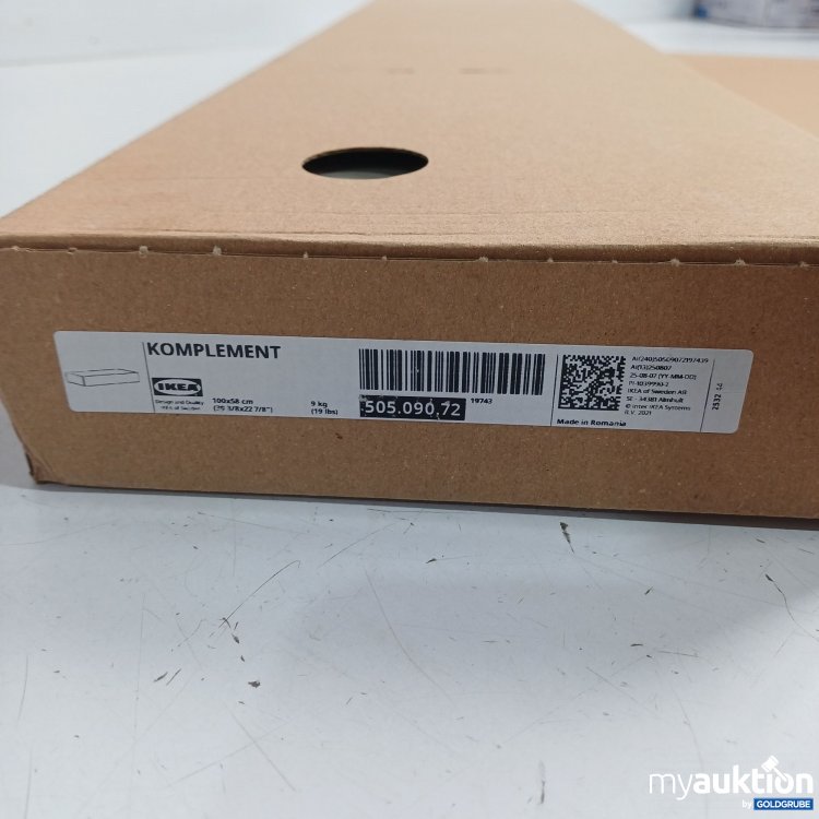 Artikel Nr. 983202: IKEA KOMPLEMENT Schublade (Artikelnummer 505.090.72) für PAX Kleiderschrank, 100x58cm