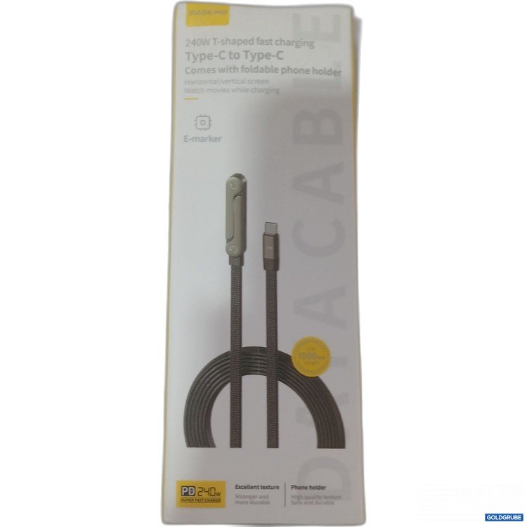 Artikel Nr. 989202 Artikel Nr. 989202: Basemo 240W T-förmigen USB-C auf USB-C Schnellladekabel