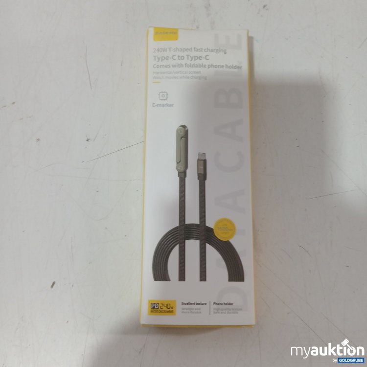 Artikel Nr. 989202 Artikel Nr. 989202: Basemo 240W T-förmigen USB-C auf USB-C Schnellladekabel