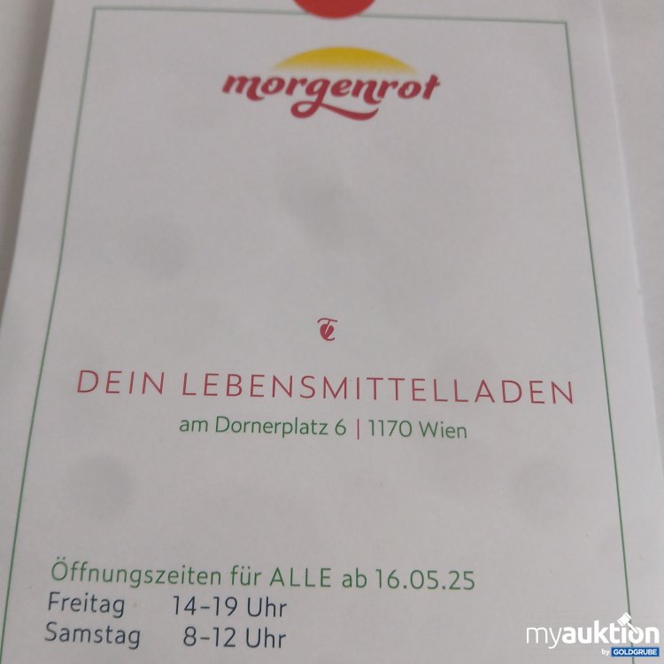 Artikel Nr. 998202 Artikel Nr. 998202: Morgenrot Gutschein Wert 187,50 €