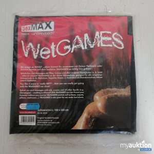 Auktion Sexmax Wet Games Laken Schwarz 