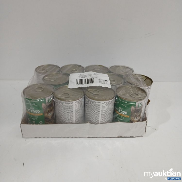 Artikel Nr. 809203: Amazon Katzenfutter Chicken Junks in Jelly 12x405g