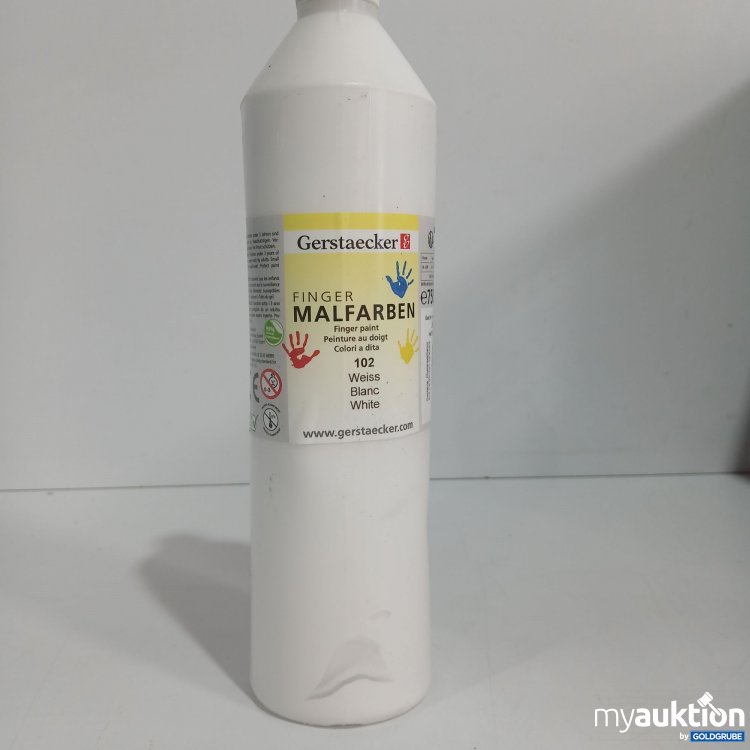 Artikel Nr. 849203: Gerstaecker Finger Malfarben weiss 750ml 