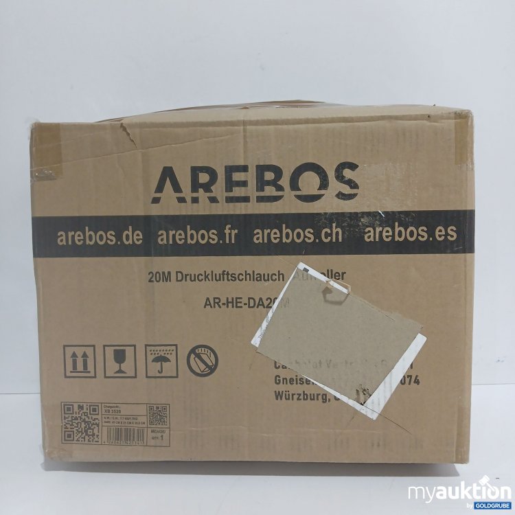 Artikel Nr. 865203: Arebos 20m Druckluftschlauch Aufroller AR-HE-DA20M 