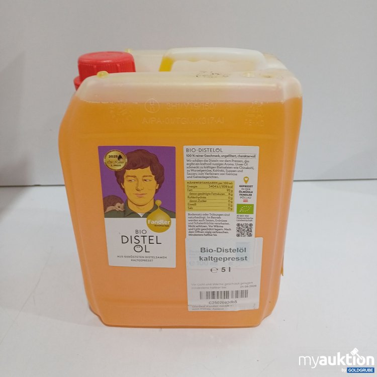 Artikel Nr. 890203: Fandler Bio Distelöl 5L