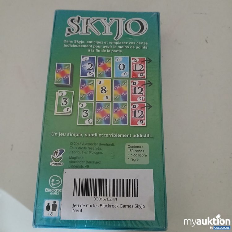 Artikel Nr. 922203: Blackrock Games Skyjo Kartenspiel
