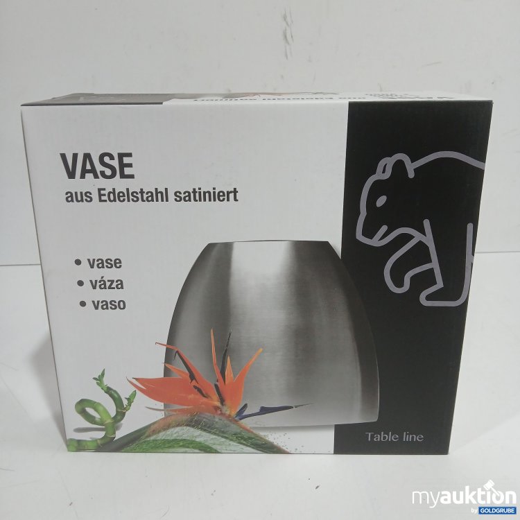 Artikel Nr. 929203 Artikel Nr. 929203: Berndorf Vase aus Edelstahl satiniert
