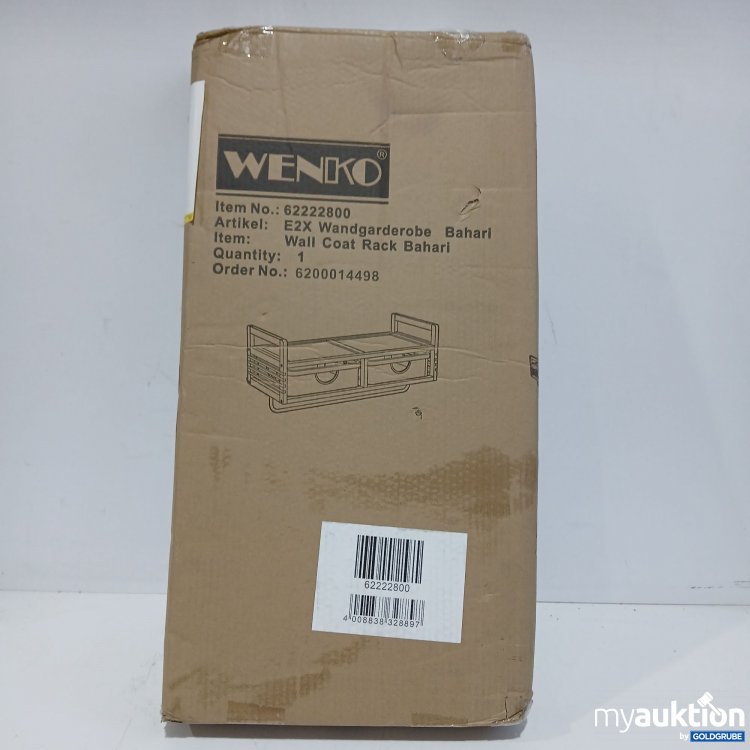 Artikel Nr. 961203: Wenko E2X Wandgarderobe Bahari 