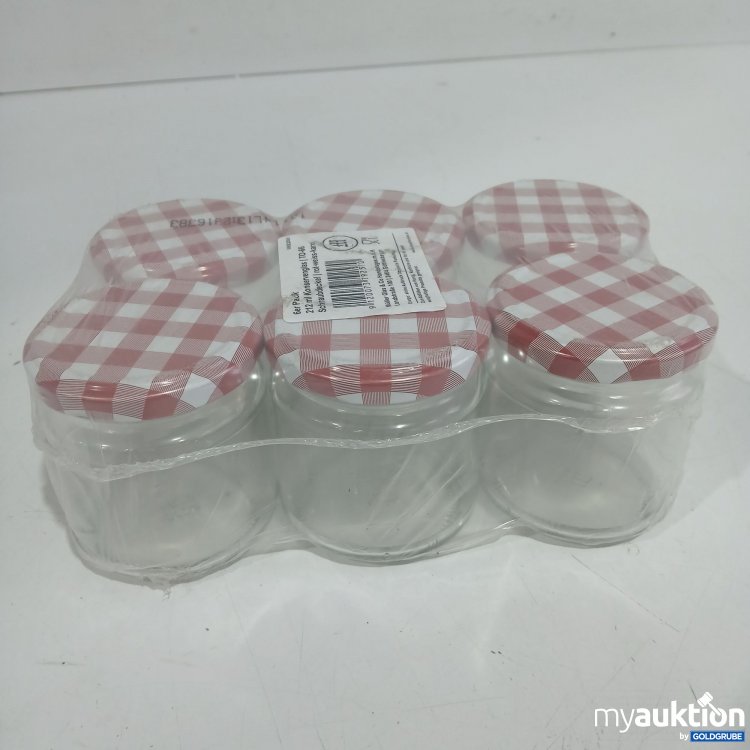 Artikel Nr. 972203: Konservenglas 6er Pack 212ml 