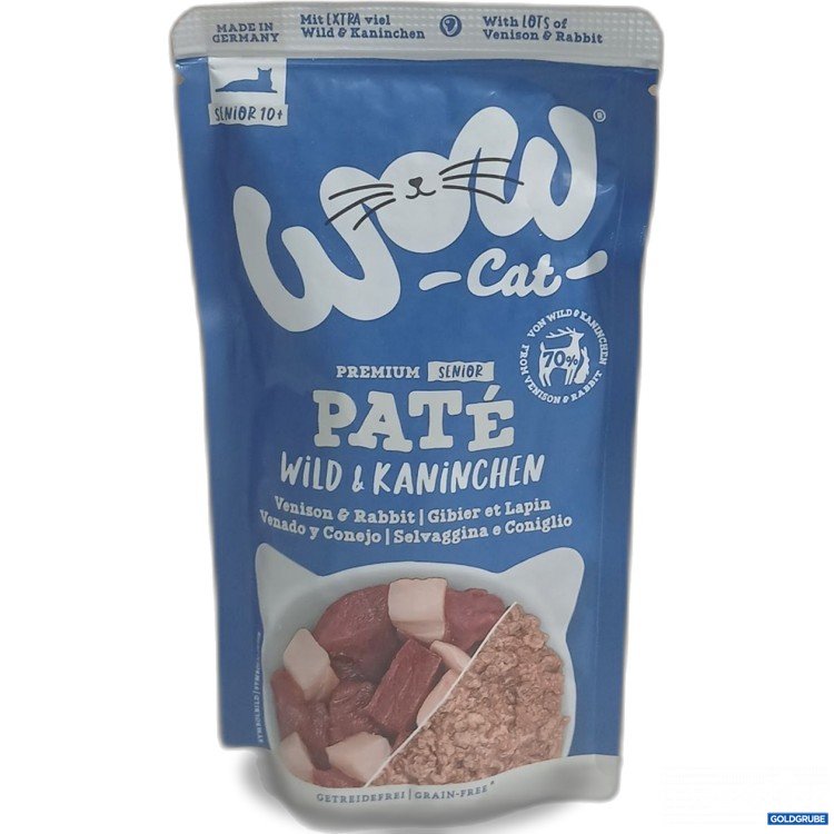 Artikel Nr. 981203 Artikel Nr. 981203: Wow Cat Senior Pate Wild&Kaninchen 12Stk