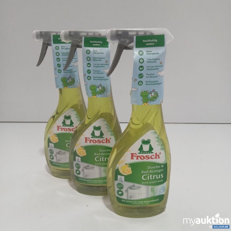Artikel Nr. 868204 Artikel Nr. 868204: Frosch Citrus Dusche & Bed-Reiniger 3x500ml