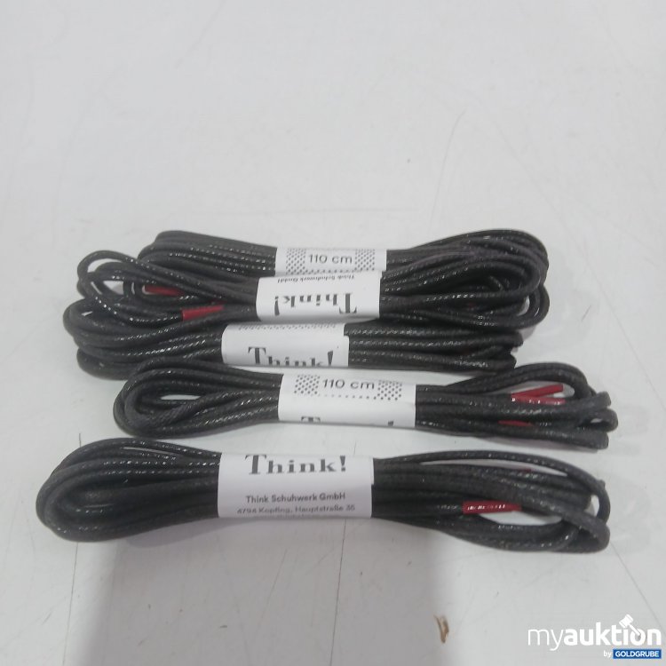 Artikel Nr. 889204: Think! Schnürsenkel  100cm 5x 1Paar 