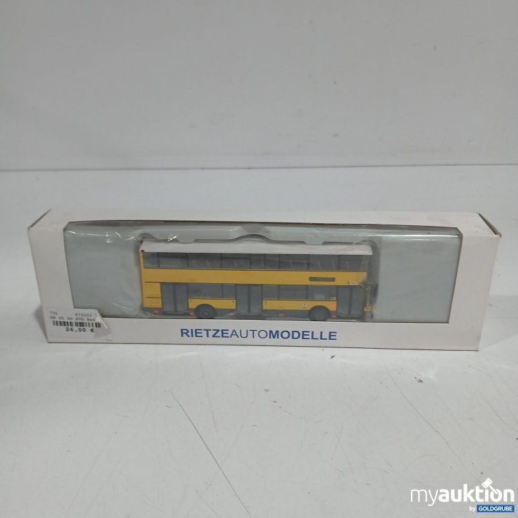 Artikel Nr. 905204 Artikel Nr. 905204: Rietzeautomodelle DN 95 DD BVG Berlin