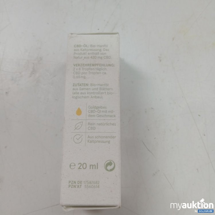 Artikel Nr. 987204 Artikel Nr. 987204: CBD Vital Naturöl Basic 420 mg 20 ml