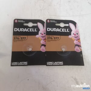 Auktion Duracell 376/377 Knopfzellenbatterien