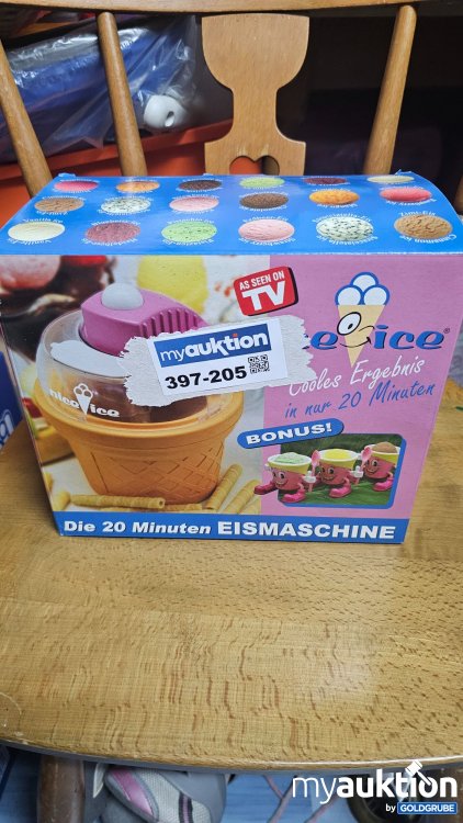 Artikel Nr. 397205: Eismaschine Nice ICE aus der TV Werbung 