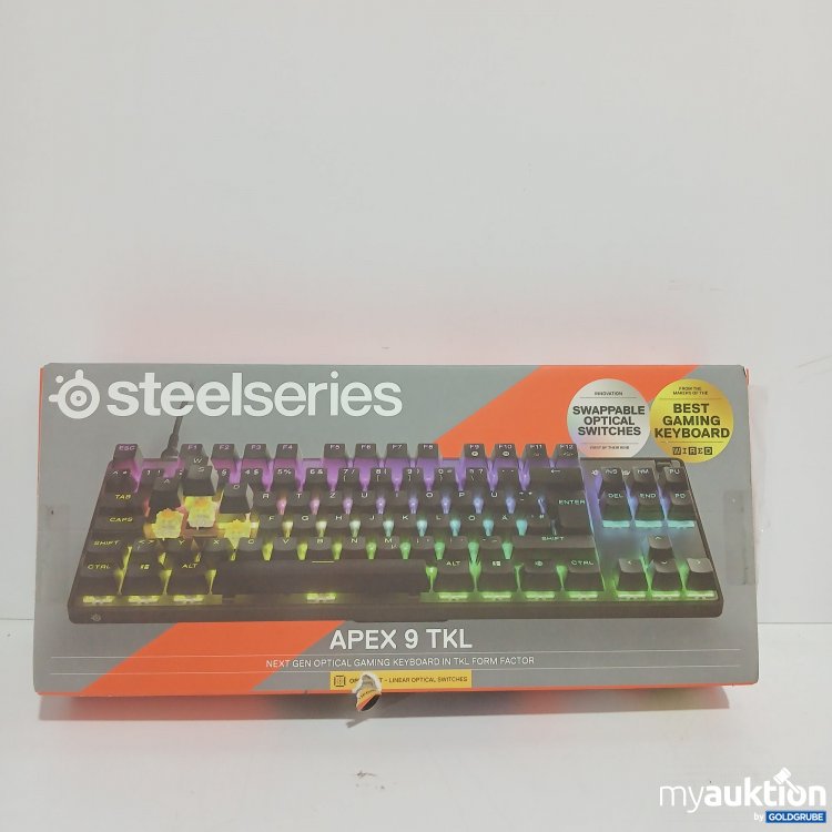 Artikel Nr. 438205 Artikel Nr. 438205: Steelseries APEX 9 TKL Gaming Tastatur
