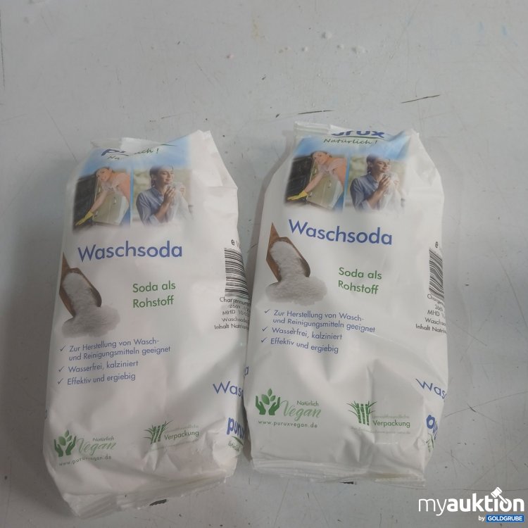 Artikel Nr. 462205 Artikel Nr. 462205: purux Waschsoda je 1kg