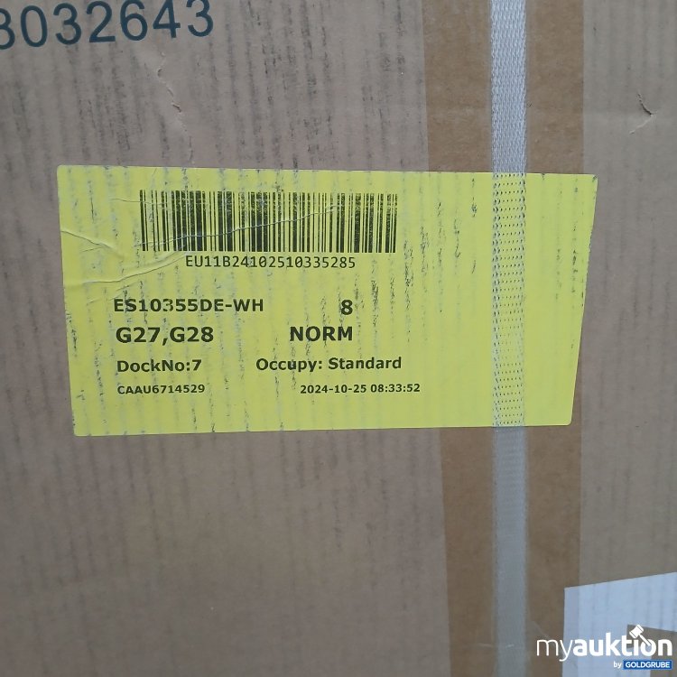 Artikel Nr. 816205: Intelligent Dehumidifier ES10355DE-WH G27,G28